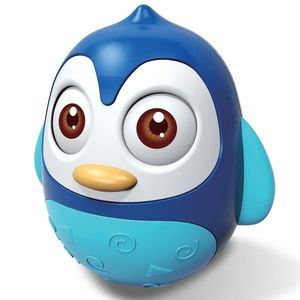 Kývací hračka Baby Mix tučňák modrý obraz