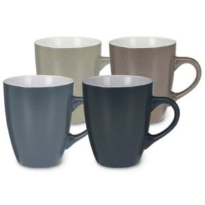 EH 4dílná sada kameninových hrnků Classic, 340 ml obraz