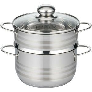 Elo 22724 Basic Napařovací hrnec nerezový Brillant 24 cm, 2, 9/5, 6 l, 24 cm obraz