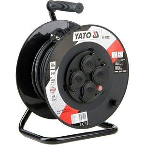 YATO YT-81053 Prodlužovací kabel na bubnu 30m 4 zásuvky obraz