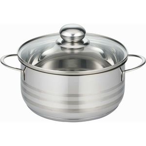 Elo 22120 Basic Hrnec nerezový Brillant 20 cm, 2, 6 l, 2, 6 l obraz