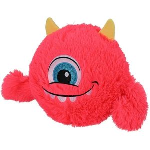 Nafukovací chlupatý míč Monster růžová, pr. 23 cm obraz