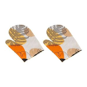 Bellatex Kuchyňská chňapka Oblázky oranžová, 28 x 18 cm, 2 ks obraz