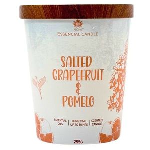 Arome Svíčka ve skle s kovovým víčkem 255g Salted grapefruit & Pomelo obraz