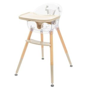 Jídelní židlička Baby Mix Ingrid wooden beige obraz