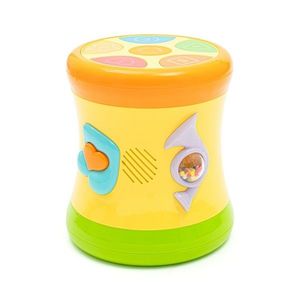 Oboustranný dynamický bubínek Baby Mix žlutý obraz