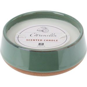 Repelentní svíčka Citronella, zelená, 420 g, 12 x 4, 5 cm obraz
