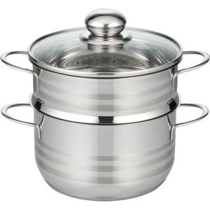 Elo 22718 Basic Napařovací hrnec nerezový Brillant 18 cm, 1, 6/2, 4 l, 18 cm obraz
