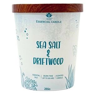 Arome Svíčka ve skle s kovovým víčkem 255g Sea salt & Driftwood obraz