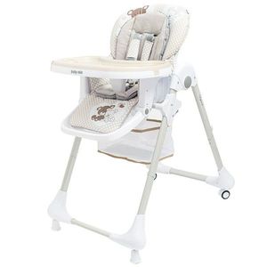 Jídelní židlička Baby Mix Infant latte obraz