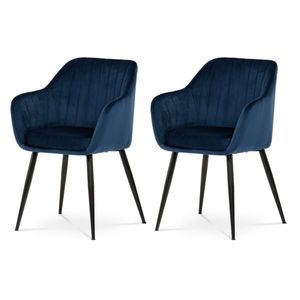 Sada jídelních židlí PIKA BLUE4, 2 ks obraz