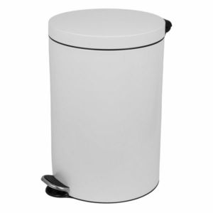 Alda Pedálový odpadkový koš Freedom Fresh 20 l, bílá, 20 l obraz