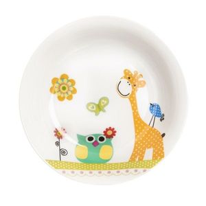Talíř porc. hluboký dětský ŽIRAFA pr. 19 cm obraz