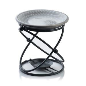 Mondex Aroma lampa TWIST 10 cm šedá/černá obraz