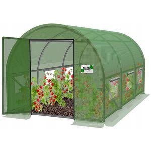 Garden Line Fóliovník se 3 segmenty TOMMEN 400x250x200 cm zelený obraz