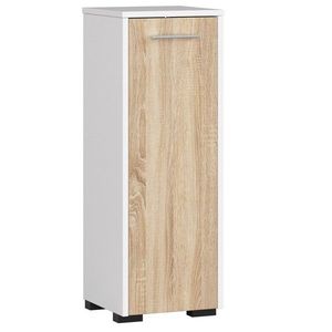 Ak furniture Koupelnová skříňka Fin I 30 cm sonoma/bílá obraz