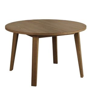 Actona Kulatý jídelní rozkládací stůl A-Line 120/220 cm dub kouřový obraz