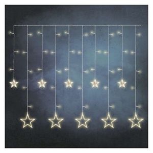 EMOS LED vánoční závěs Vilém 185 x 105 cm teplá bílá obraz