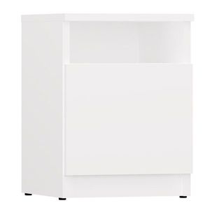 TP Living Noční stolek Galax 1D 30 cm bílý obraz