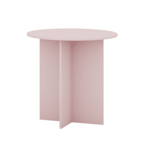 Szynaka Odkládací stolek Phoebe 02 65 cm růžový obraz