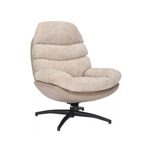 Signal Otočné designové lounge křeslo GISELLE béžové obraz