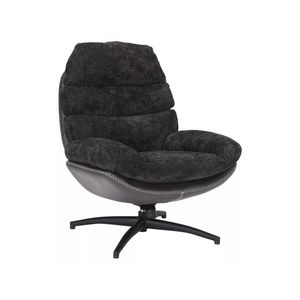 Signal Otočné designové lounge křeslo GISELLE černé obraz