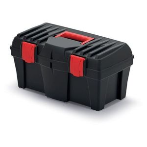 Prosperplast Plastový kufr na nářadí CALIDER 46 cm černo-červený obraz