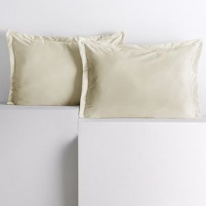 Povlaky na polštáře AmeliaHome Velvet Side Si krémové, velikost 50x70 obraz