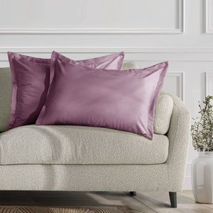 Povlaky na polštáře AmeliaHome Velvet Side Si růžové, velikost 50x70 obraz