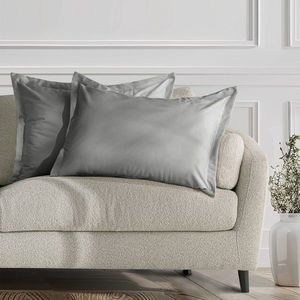 Povlaky na polštáře AmeliaHome Velvet Side Si šedé, velikost 50x70 obraz