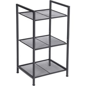 SONGMICS Regál Debra 38 cm černý obraz