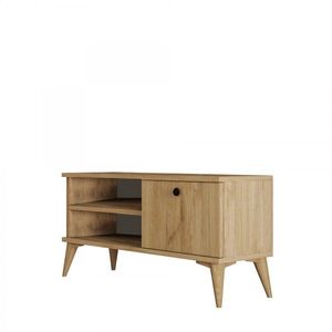Hanah Home TV stolek Retro 90 cm dub obraz