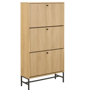 Actona Výklopný botník ALBANY 71, 6 cm dub přírodní obraz