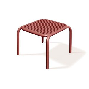 Prosperplast Zahradní odkládací stolek BRENES 54, 5x53, 5x41, 5 cm retro červený obraz