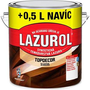 Lazurol Topdecor ořech 2, 5L + 0, 5L obraz