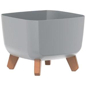 Květináč Gracia Square 24 cm šedý DGQL240-443U obraz
