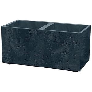 Květináč Sierra Square beton Effect 57, 7 cm antracit obraz