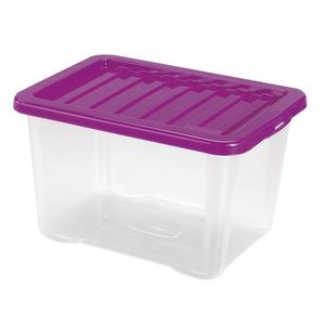 Plastový úložný box s víkem HEIDRUN Quasar 28l obraz