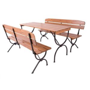 Rojaplast BRAVO 2758 Zahradní dřevěný set souprava FSC obraz