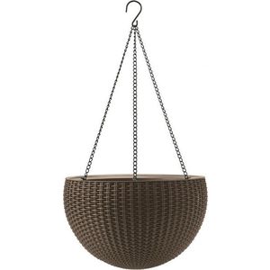 CURVER HANGING SPHERE 41431 Květináč - hnědý obraz