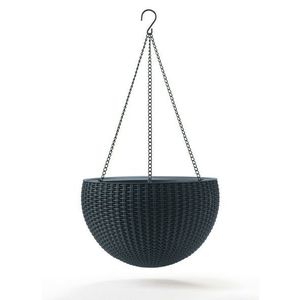 Keter HANGING SPHERE 41430 Zahradní květináč - antracit obraz