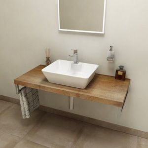 SAPHO AVICE deska pod umyvadlo 60x50cm, tl.5cm, old wood AV068 obraz