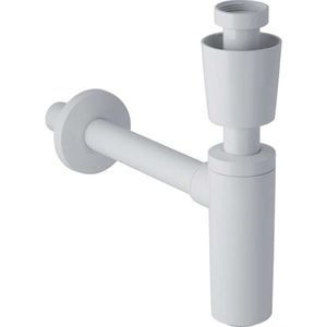 GEBERIT Příslušenství Zápachová uzávěrka s dělící stěnou pro umyvadlo, vývod vodorovný, d 40 mm, G 1 1/4, alpská bílá 151.035.11.1 obraz