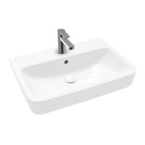 VILLEROY & BOCH O.novo Umyvadlo 65x46 cm, s přepadem, otvor pro baterii, alpská bílá 4A416501 obraz