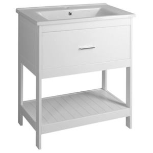 AQUALINE ETIDE umyvadlová skříňka 71, 5x85x44 cm, bílá mat ET725 obraz