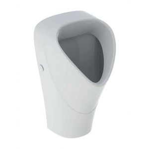 GEBERIT Selnova Pisoár Trigonal, přívod zezadu, bílá 501.666.00.1 obraz