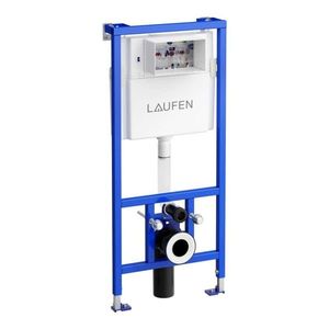 Laufen LIS Předstěnová instalace pro závěsné WC, horní a zadní přívod vody, 112 cm, H8946650000001 obraz