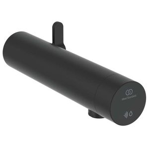 IDEAL STANDARD SensorFlow Senzorová umyvadlová baterie se směšovačem, bateriové napájení, hedvábná černá A7563XG obraz