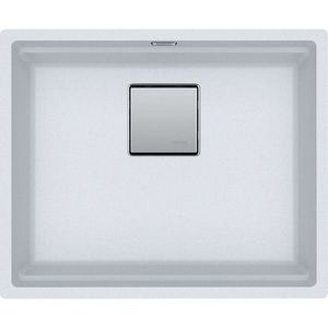 FRANKE Kubus 2 Fragranitový dřez KNG 110-52, 56x46 cm, bílá-led 125.0641.421 obraz