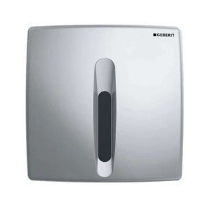 GEBERIT Splachovací systémy Elektronické ovládání splachování pisoáru, bateriové napájení, matný chrom 115.818.46.5 obraz